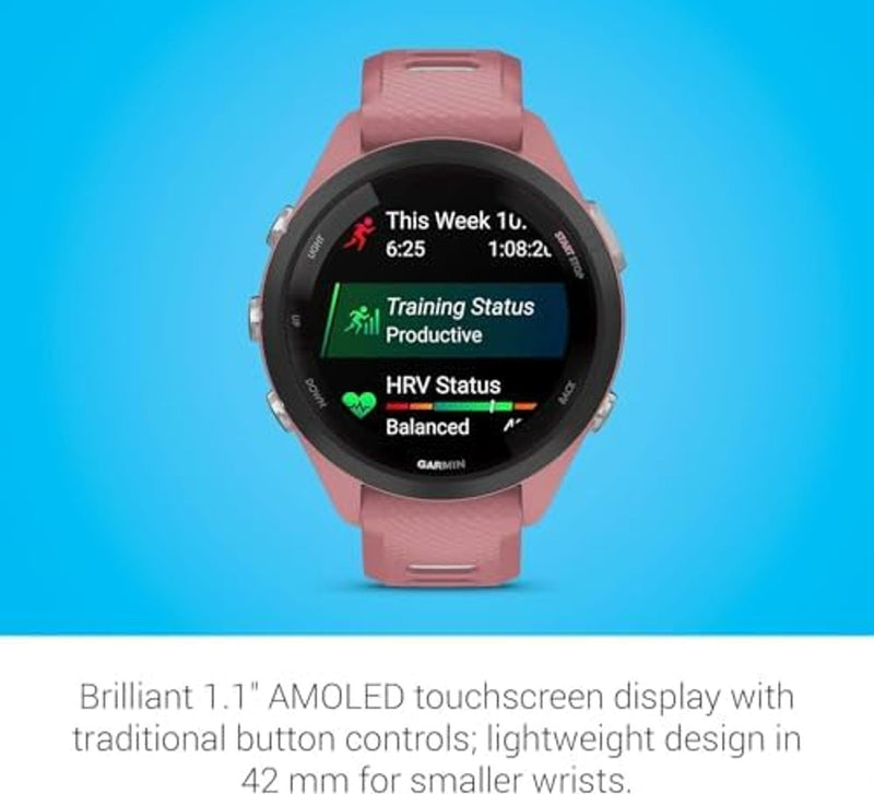 Renewed Garmin Forerunner 265S Running Smartwatch