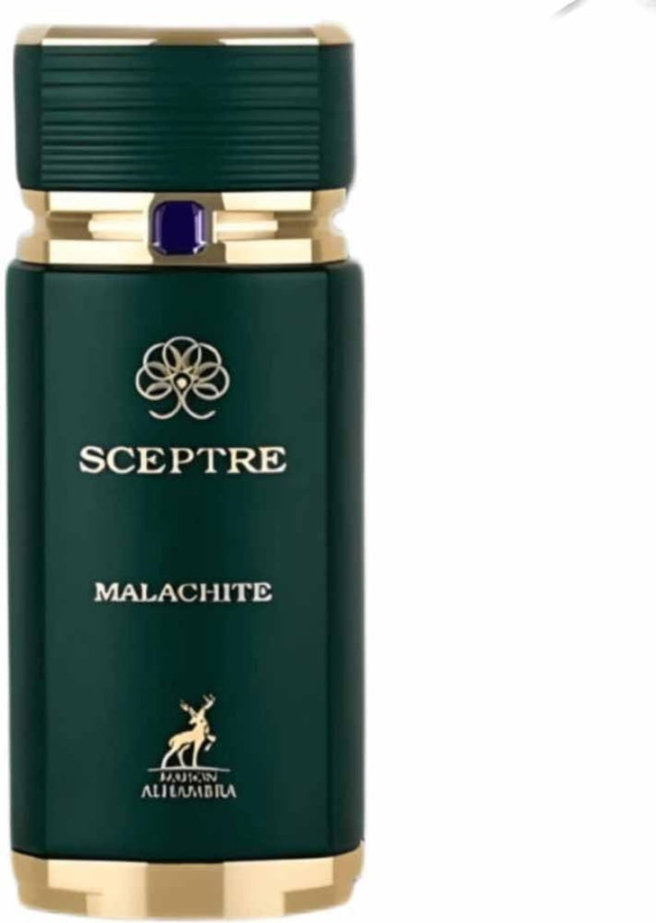 Maison Alhambra Sceptre Malachite Eau de Parfum en espray unisex, 3.4 onzas