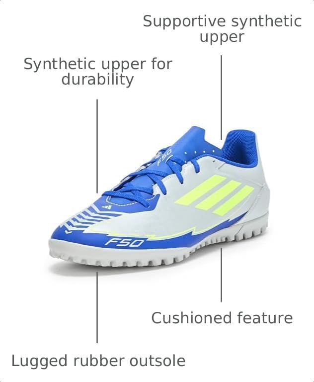 adidas Men's F50 Club Turf Soccer Cleats