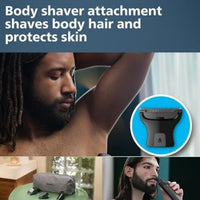 Philips Multigroom Series 9000 Recortadora 24 en 1 para Barba, Cabello y Cuerpo Kit de Aseo | Peine de Recorte de Precisión, Cuchillas de Acero Autoafilables, Tecnología BeardSense, Impermeable, El