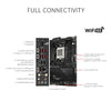 ASUS ROG STRIX X670E-F GAMING WIFI AMD X670 AM5 Ryzen™ Desktop 9000 8000 & 7000 ATX motherboard, 18+2 power stages, DDR5, 4x M.2 slots with heatsink, PCIe® 5.0, USB 3.2 Gen 2x2, WiFi 6E, AI Cooling II