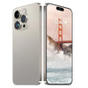 15 ProMax Smartphone, 6+256GB Unlocked Phone, Android 13.0, 48+108MP Zoom Camera, Mobile Phone with Build-in Pen,Long Battery Life 6800mAh, Dual SIM, 6.7“ HD Screen,5G/4G (Natural Titanium)