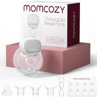 Momcozy S9 Pro Wearable Breast Pump Hands-Free, 24mm, 1 Pack, Gray