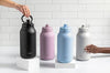 Ello Hydra 64oz Half Gallon Vacuum Insulated Stainless Steel Jug with Locking, Leak-Proof Lid and Soft Silicone Straw, Metal Reusable Water Bottle, Keeps Cold All Day