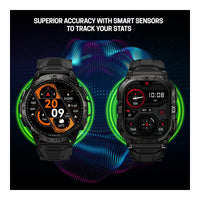 Smartwatch Carbinox Blaze Con Gps Resistente Ip69k Y Gorilla Glass 170+ Deportes Llamadas Bluetooth Compatible Android/Ios