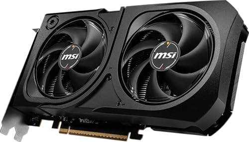 msi Gaming RTX 5060 Ti 16G Shadow 2X OC Graphics Card (16GB GDDR7, 128-bit, Extreme Performance: TBA MHz, DisplayPort x 3 2.1a, HDMI 2.1b, NVIDIA Blackwell Architecture)