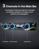 ULTIMEA 7.1 Surround Sound System for TV with Dolby Atmos, 460W Sound Bar for TV with 6.5