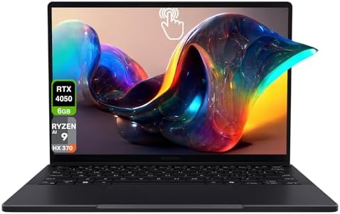 ASUS ProArt PX13 Copilot+ Laptop, AMD Ryzen AI 9 HX-370, 32 GB LPDDR5X RAM, 1 TB PCIe SSD, 13.3'' 3K (2880x1800) OLED Touchscreen, Nvidia G-Force RTX 4050, Backlit Keyboard, W11 Home, Nano Black