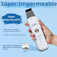 GUGUG - Limpiador de poros facial 4 en 1 impermeable para la piel