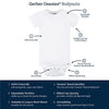 Gerber Baby 8-Pack Short Sleeve Onesie Bodysuits
