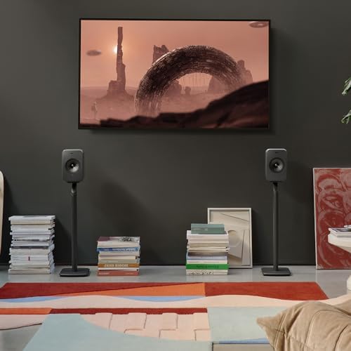 KEF LSX II LT Wireless HiFi Speakers (Graphite Grey, Pair)