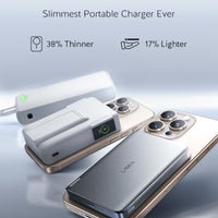 LISEN 0.5'' Ultra Slim MagSafe Power Bank 10,000mAh