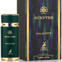 Maison Alhambra Sceptre Malachite Eau de Parfum en espray unisex, 3.4 onzas