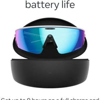 Amazon Oakley | Meta Vanguard with Meta AI, Audio, Photo, Video Compatibility - White, Prizm™ Sapphire