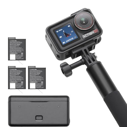 DJI Osmo Action 5 Pro Adventure Combo, Action Camera 4K with 1/1.3
