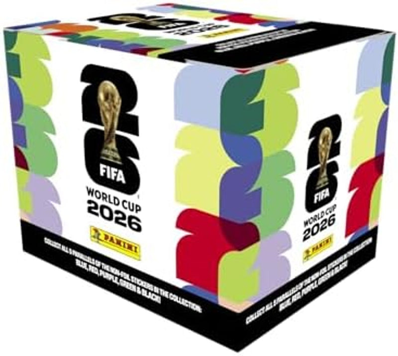 Ofertaza, Panini 2026 Panini FIFA World Cup Sticker Collection Box – 50 Sticker Packs