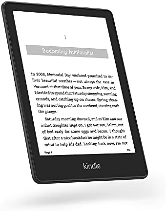 Amazon Kindle Paperwhite Signature Edition (32 GB) – With auto-adjusting front light, wireless charging, 6.8“ display, and up to 10 weeks of battery life – Without Lockscreen Ads – Black