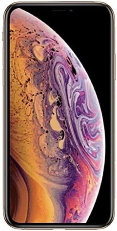 Apple iPhone XS Max, 64GB, Silver - Fully Unlocked (Renewed)