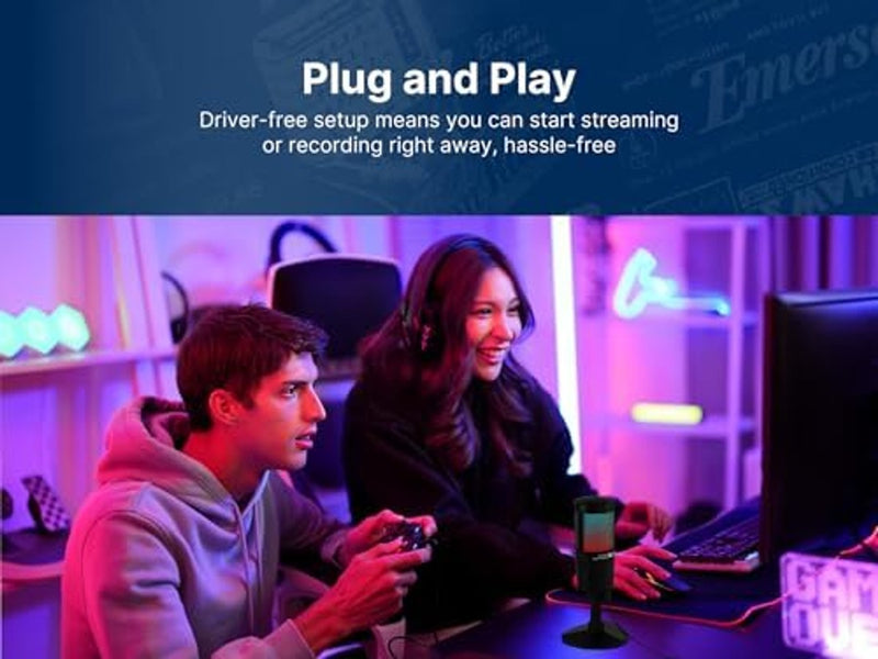 Emerson EAM-9050 USB Gaming & Streaming Microphone