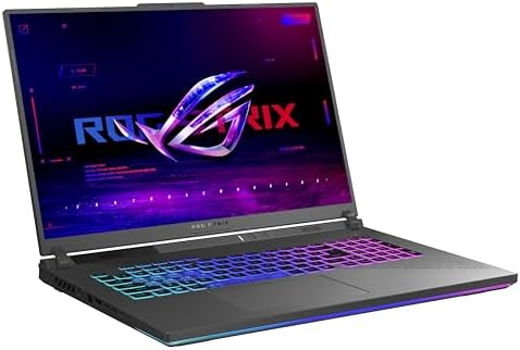 ASUS ROG Strix G18 (2025) Gaming Laptop, 18” ROG FHD+ 16:10 144Hz, NVIDIA® GeForce RTX™ 5050, AMD Ryzen™ 9 8940HX Mobile Processor, 16GB DDR5-5200Mhz, 1TB SSD, Wi-Fi 6E, Wind 11 Home