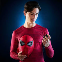 Spider-Man Marvel Legends Series Homecoming Electronic Expressive Mask, Premium Interactive Roleplay Gear for Adults