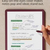 Amazon Kindle Scribe Colorsoft 64GB (newest model) — 11” paper-like color display with front light — One notebook to replace them all — Write in notebooks, docs, and books. Pen included - Graphite
