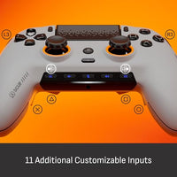 SCUF OMEGA PS5 Wireless Performance Controller – Officially Licensed, 11 Custom Inputs, Instant Triggers, Low Latency, TMR Durable Thumbsticks – Windows PC Compatible – Light Gray