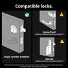 SwitchBot Smart Lock Pro, Keyless Entry Door Lock, Smart Door Lock Front Door, Electronic Smart Deadbolt, Fits Your Existing Deadbolt in Minutes, Add SwitchBot Hub2 to Support Matter, Alexa and Google