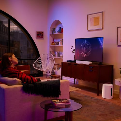 Sonos Sub Mini - White - Compact Wireless Subwoofer