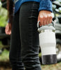 Upgrade 2PCS Protective Silicone Boot Bumper for Stanley Quencher Adventure 40oz 30oz IceFlow 20oz 30oz Tumbler, Water Bottle Bottom Sleeve Cover Accessories for Stanley Mug Cup(Glitter Silver)