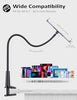 Tryone Gooseneck Tablet Holder Stand for Bed Adjustable Flexible Arm Tablets Mount Clamp on Table Compatible with iPad Air Mini | Galaxy Tabs | Kindle Fire | Switch or Other 4.7-10.5