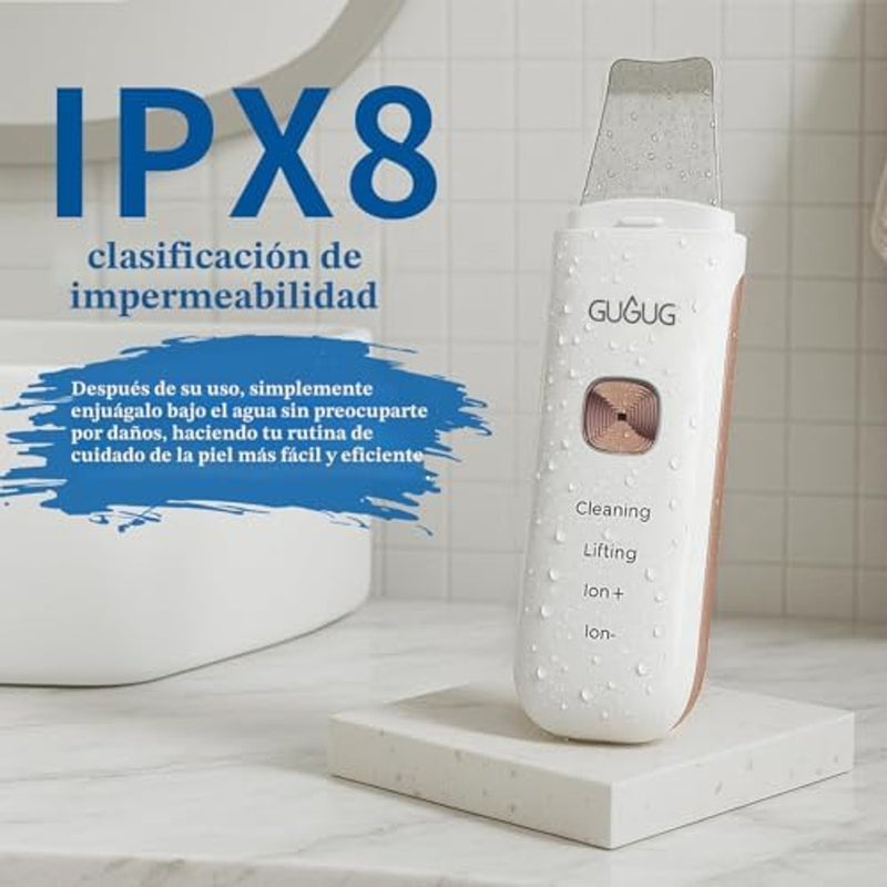 GUGUG - Limpiador de poros facial 4 en 1 impermeable para la piel