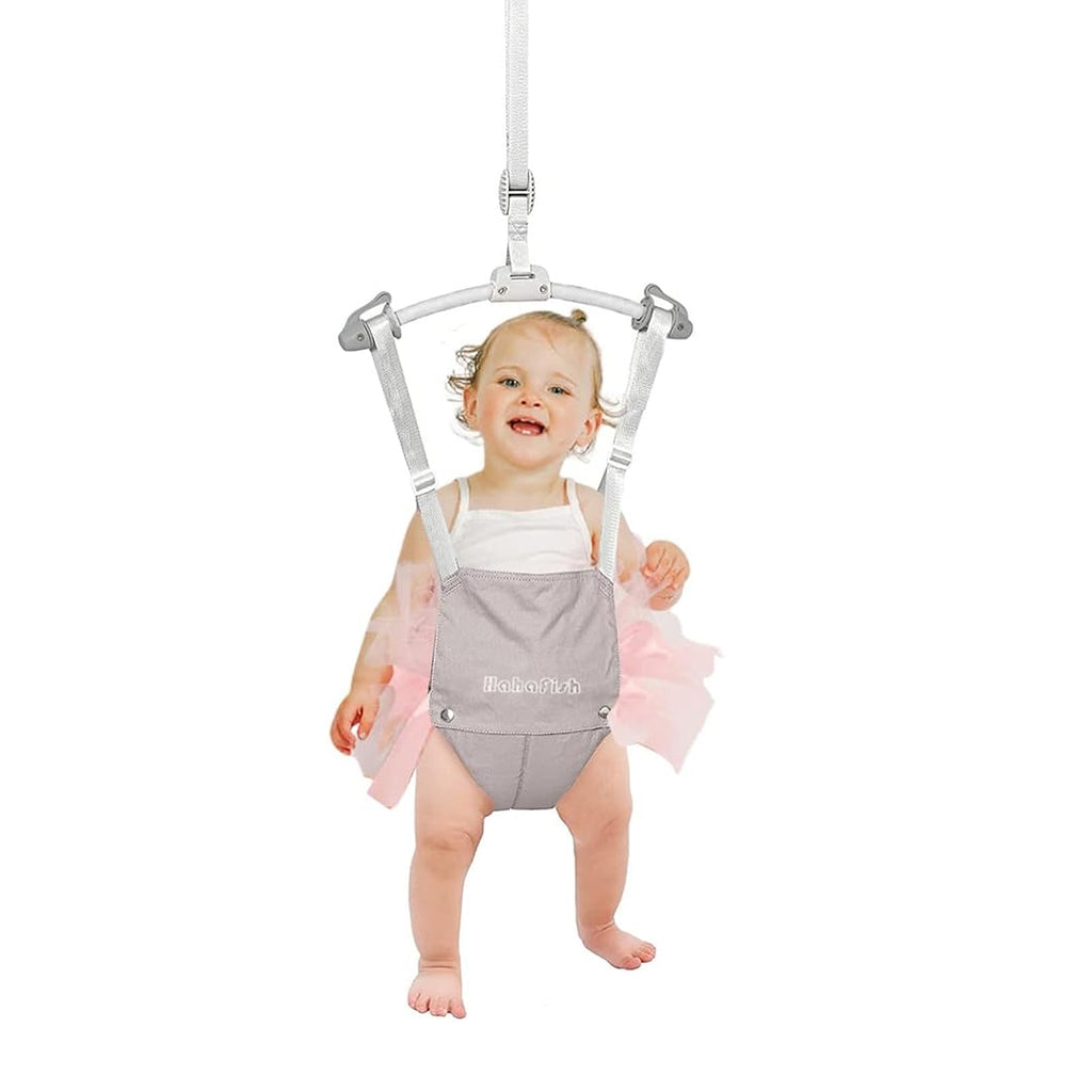 Baby Door Jumpers and Bouncers Exerciser Set with Door Clamp Adjustable Strap for Toddler Infant 6-24 Months CPC & CE Ce