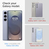Spigen Tempered Glass Screen Protector [GlasTR EZ FIT] designed for Galaxy S25 Ultra [Case Friendly] - 2 Pack