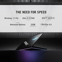 ASUS ROG Strix Scar 18 (2025) Gaming Laptop, 18” ROG Nebula HDR 16:10 2.5K 240Hz/3ms, NVIDIA GeForce RTX 5070 Ti, Intel Core Ultra 9 275HX, 32GB DDR5, 1TB PCIe SSD, Wi-Fi 7, Win 11 Pro, G835LR-XS96