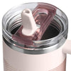 Stanley Quencher ProTour Flip Straw Tumbler with Leakproof Lid 40 oz | Built-In Straw and Handle | Cup Holder Compatible for Travel | Insulated Stainless Steel Cup | BPA-Free | Rose Quartz Fade