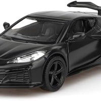 TOKAXI 1/36 Scale Chevrolet Corvette C8 Diecast Cars Models,Pull Back Vehicles Corvette C8 Toy Cars,Cars Gifts for Boys Girls