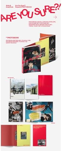 BTS JIMIN X JUNGKOOK [ARE YOU SURE?! Season2](PHOTOBOOK) + 3 Extra Photocards Set
