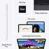 Apple iPad Air 13-inch (M2): Built for Apple Intelligence, Liquid Retina Display, 128GB, 12MP Front/Back Camera, Wi-Fi 6E, Touch ID, All-Day Battery Life — Purple