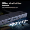 UGREEN Revodok Pro USB-C Hub 6 in 1 10Gbps 4K 60Hz HDMI, 100W Power Delivery for MacBook Pro/Air, iPad Pro, Thinkpad Rog Ally and More.