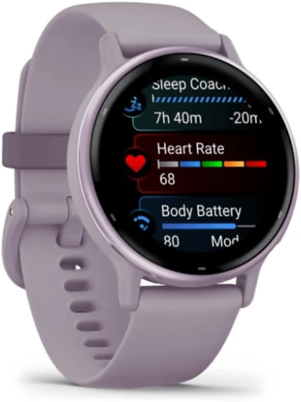 Garmin Vívoactive 5 - Orchid/Cream Gold — Smartwatch GPS AMOLED, hasta 11 días de batería