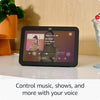 Amazon Echo Show 8 (newest model), With Spatial Audio, Smart Home Hub, and Alexa, Glacier White