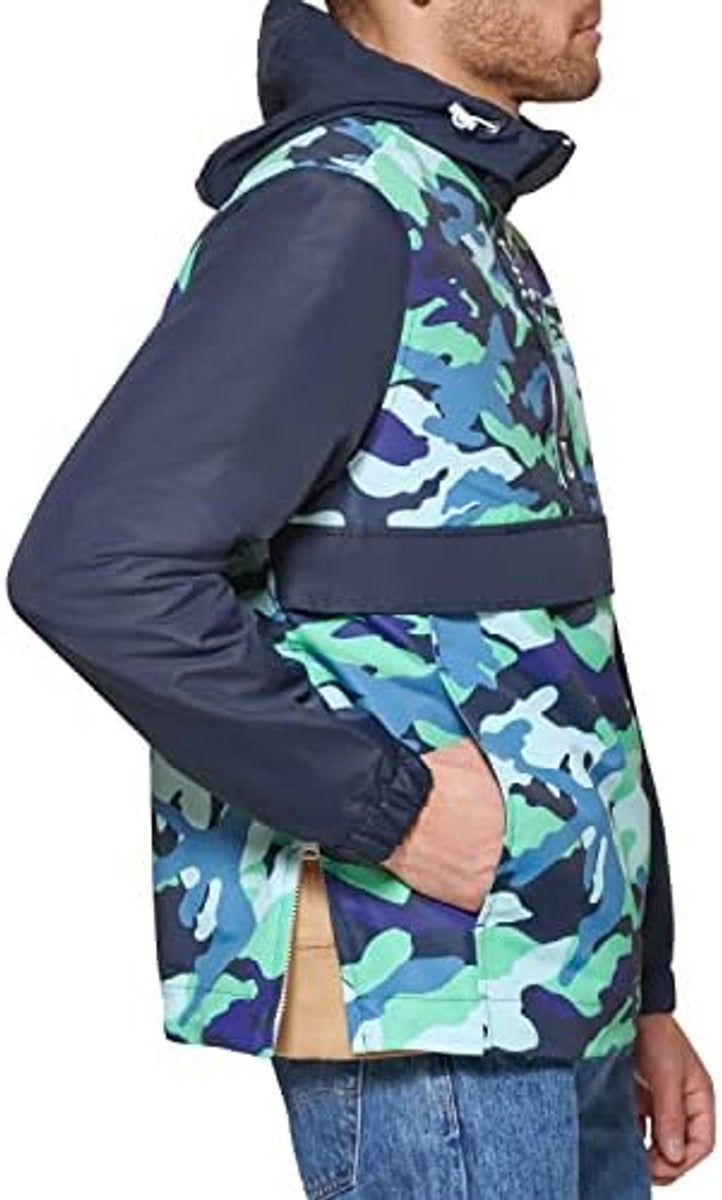 Ofertaza, Tommy Hilfiger Men's Retro Lightweight Taslan Popover Jacket