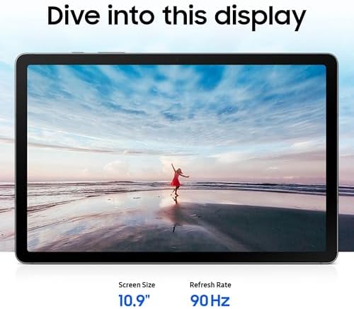 Samsung Galaxy Tab S10 Lite, 6GB RAM, 128GB, 2TB Expand, Long Battery Life, 10.9” LCD, S Pen for Note-Taking, Exynos 1380, Circle to Search, AI Tools, Gray