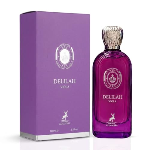 Maison Alhambra Delilah Blanc – Citrus, Amber, Floral, Musky – Eau de Parfum Spray Long-Lasting Fragrance for Women, 3.4 Ounce / 100 ml