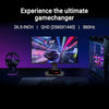 ASUS ROG Strix 26.5” 1440P QD-OLED Gaming Monitor (XG27ACDNG) -QHD (2560x1440), 360Hz, 0.03ms, Custom Heatsink, OLED Care+, G-SYNC Compatible, 99% DCI-P3, DisplayWidget, AI Gaming, 3yr Warranty