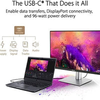 ASUS ProArt 24” (24.1” viewable) 16:10 HDR Professional Monitor (PA248CRV) - IPS, (1920 x 1200)
