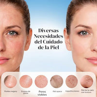 GUGUG - Limpiador de poros facial 4 en 1 impermeable para la piel