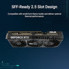 ASUS The SFF-Ready Prime GeForce RTX™ 5080 16GB GDDR7 Graphics Card (PCIe® 5.0, HDMI®/DP 2.1, 2.5-Slot, Axial-tech Fans, Vapor Chamber, Dual BIOS)