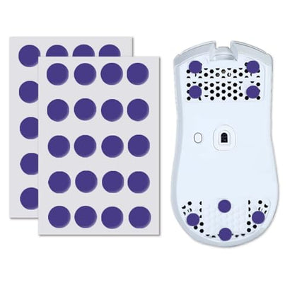 X-Raypad Obsidian Air/Pro Air Speed Mouse Skates, U-PE Universal Dot Mouse Skates Offers Excelent Wear Resistance, Speed & Control Abrasion Resistance Less Noise
